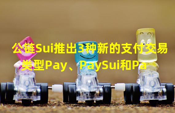 公链Sui推出3种新的支付交易类型Pay、PaySui和PayAllSui
