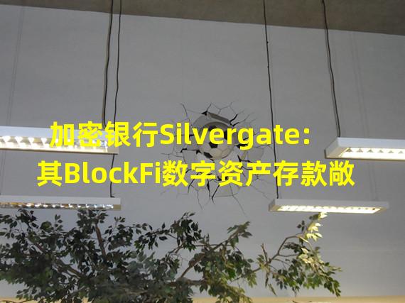加密银行Silvergate:其BlockFi数字资产存款敞口总计不到2000万美元