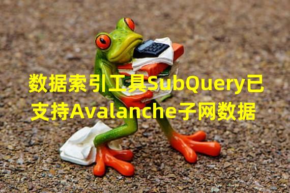 数据索引工具SubQuery已支持Avalanche子网数据索引
