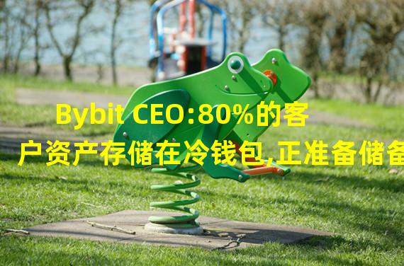 Bybit CEO:80%的客户资产存储在冷钱包,正准备储备金证明