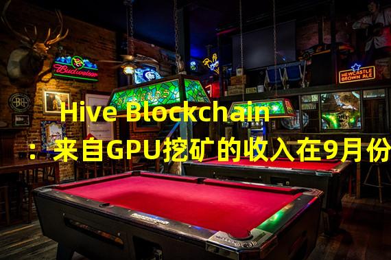 Hive Blockchain：来自GPU挖矿的收入在9月份“急剧减少”