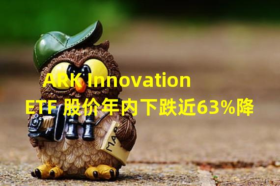 ARK Innovation ETF 股价年内下跌近63%降至2017年底水平