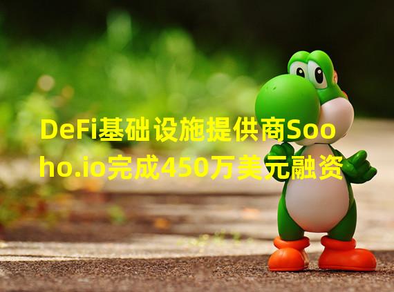 DeFi基础设施提供商Sooho.io完成450万美元融资