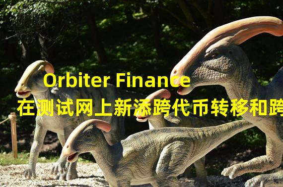 Orbiter Finance 在测试网上新添跨代币转移和跨地址转移新功能