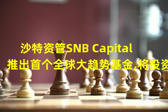 沙特资管SNB Capital推出首个全球大趋势基金,将投资Web3领域