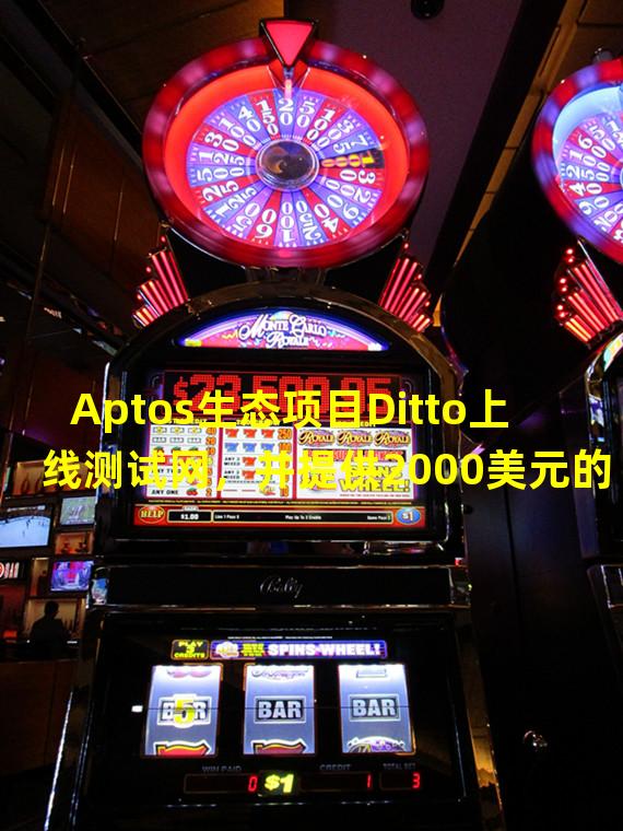 Aptos生态项目Ditto上线测试网，并提供2000美元的空投奖励