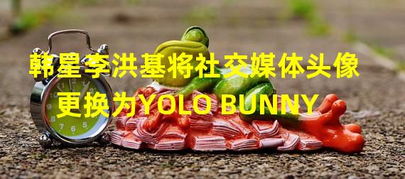 韩星李洪基将社交媒体头像更换为YOLO BUNNY#5190