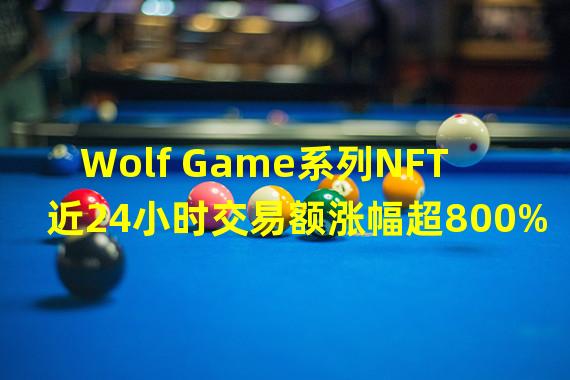 Wolf Game系列NFT近24小时交易额涨幅超800%