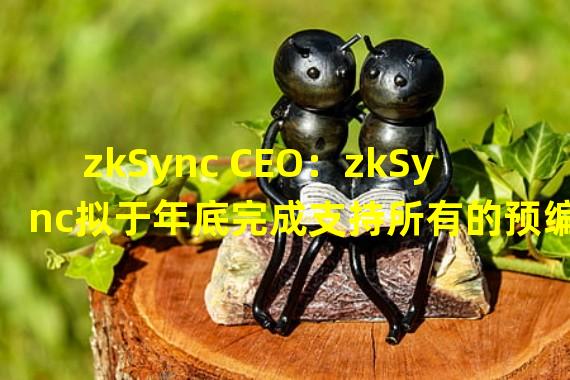 zkSync CEO：zkSync拟于年底完成支持所有的预编译