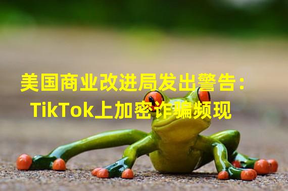 美国商业改进局发出警告：TikTok上加密诈骗频现