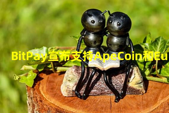 BitPay宣布支持ApeCoin和Euro Coin
