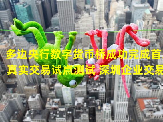 多边央行数字货币桥成功完成首次真实交易试点测试 深圳企业交易量占三分之一