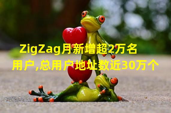 ZigZag月新增超2万名用户,总用户地址数近30万个