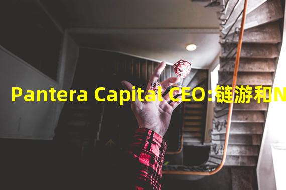 Pantera Capital CEO:链游和NFT刚刚达到足够多人使用的临界质量