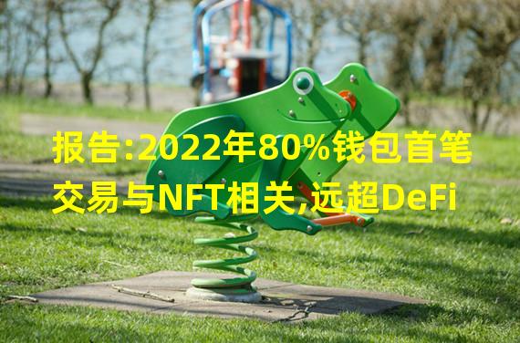 报告:2022年80%钱包首笔交易与NFT相关,远超DeFi
