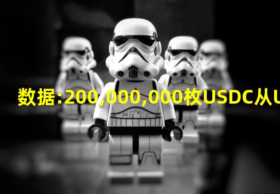 数据:200,000,000枚USDC从USDC Treasury转移到Coinbase