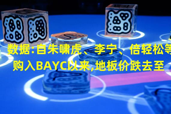 数据:自朱啸虎、李宁、倍轻松等购入BAYC以来,地板价跌去至少50%