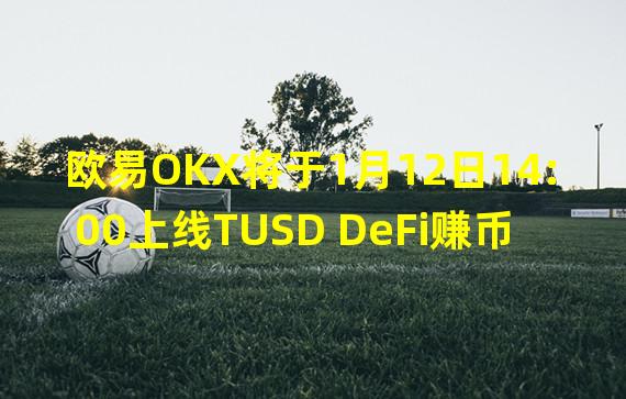 欧易OKX将于1月12日14:00上线TUSD DeFi赚币