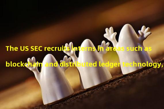 The US SEC recruits interns in areas such as blockchain and distributed ledger technology, with hourly salaries ranging from $15.09 to $28.83