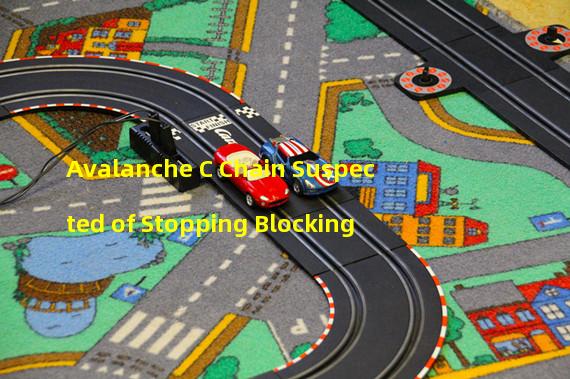 Avalanche C Chain Suspected of Stopping Blocking