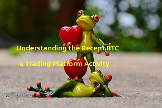 Understanding the Recent BTC-e Trading Platform Activity