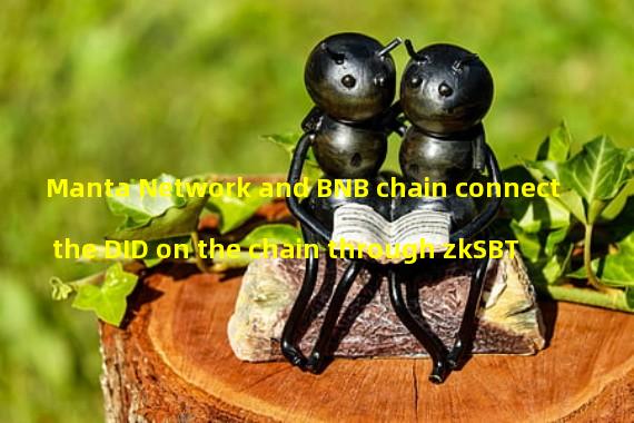 Manta Network and BNB chain connect the DID on the chain through zkSBT