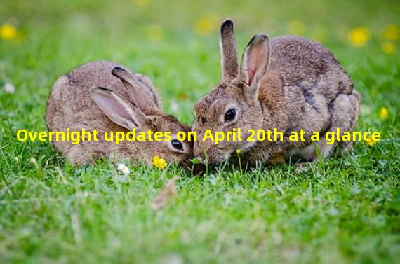 Overnight updates on April 20th at a glance