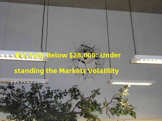 BTC Falls Below $28,000: Understanding the Markets Volatility 