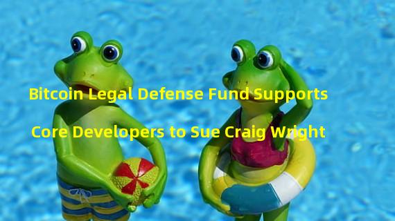 Bitcoin Legal Defense Fund Supports Core Developers to Sue Craig Wright
