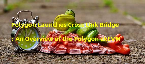 Polygon Launches Cross Link Bridge: An Overview of the Polygon zkEVM