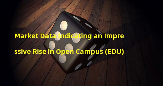 Market Data Indicating an Impressive Rise in Open Campus (EDU)