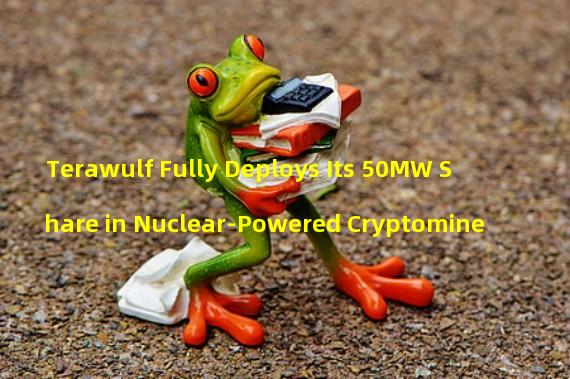 Terawulf Fully Deploys Its 50MW Share in Nuclear-Powered Cryptomine