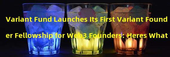 Variant Fund Launches Its First Variant Founder Fellowship for Web3 Founders: Heres What You Need to Know
