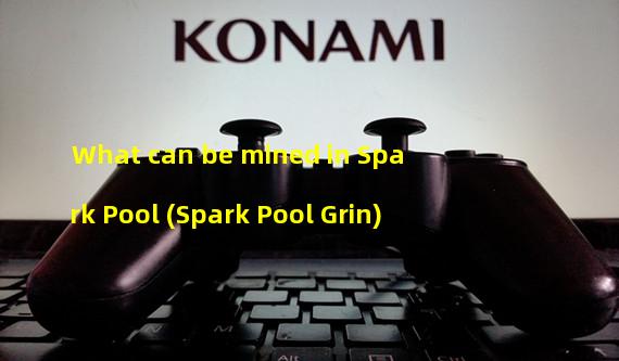 What can be mined in Spark Pool (Spark Pool Grin)