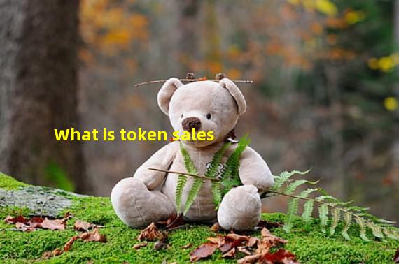 What is token sales