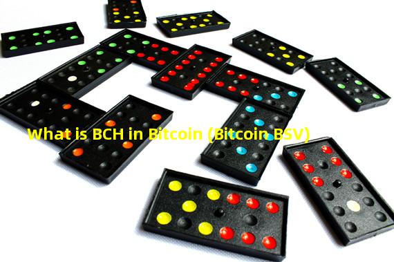 What is BCH in Bitcoin (Bitcoin BSV)